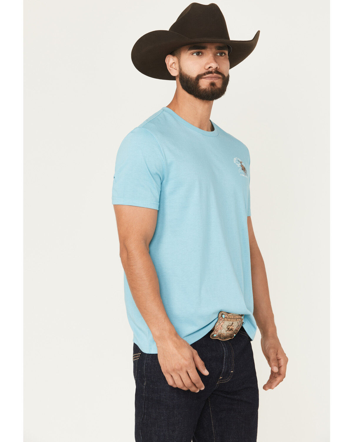Panhandle Slim Men's Keepin' It Western Short Sleeve Graphic T-Shirt