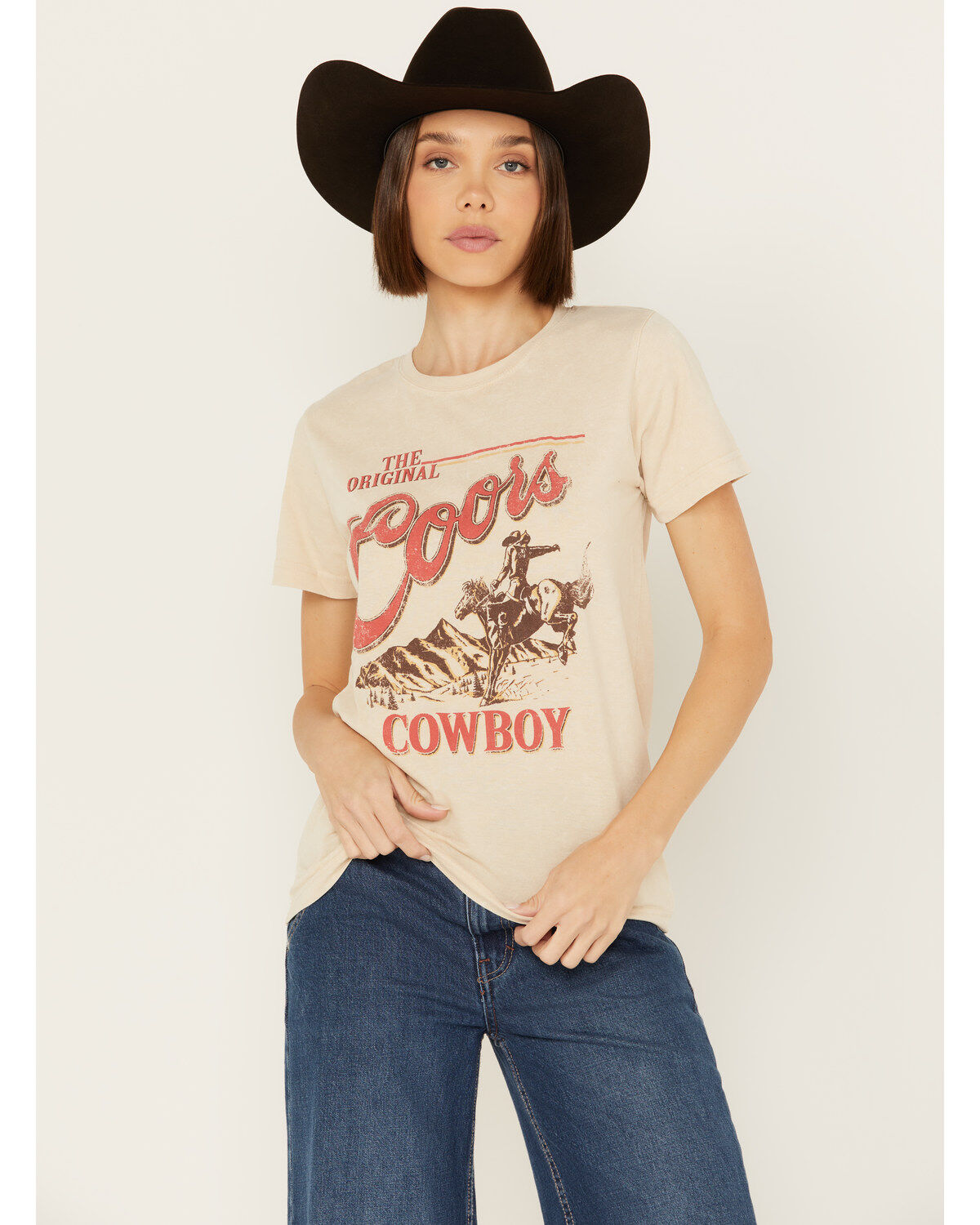Coors Women's OG Coors Cowboy Short Sleeve Graphic Tee