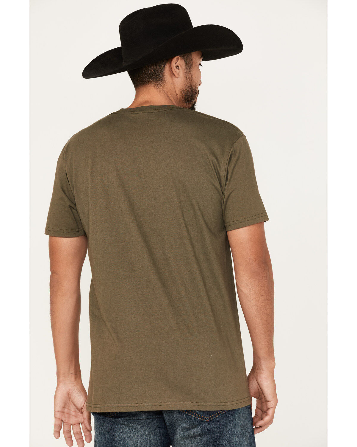 Brothers & Arms Men's Flag Logo Graphic T-Shirt