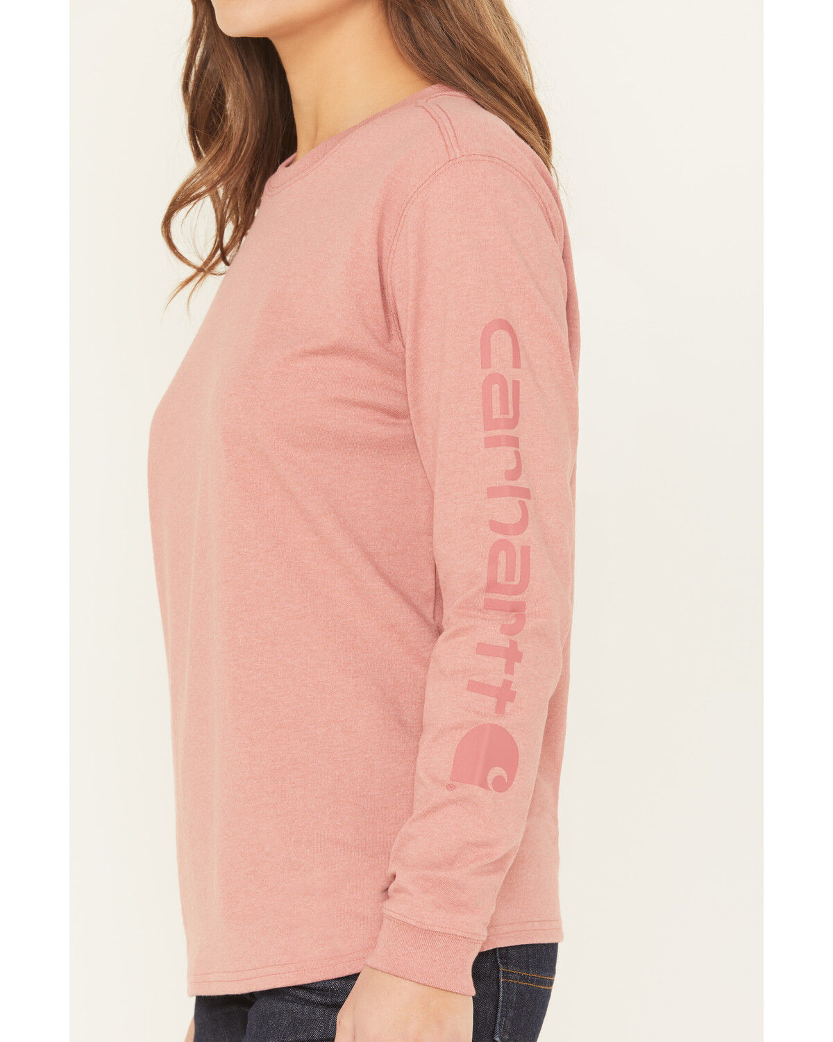 Carhartt Women's Loose Fit Heavyweight Long Sleeve Graphic Work T-Shirt