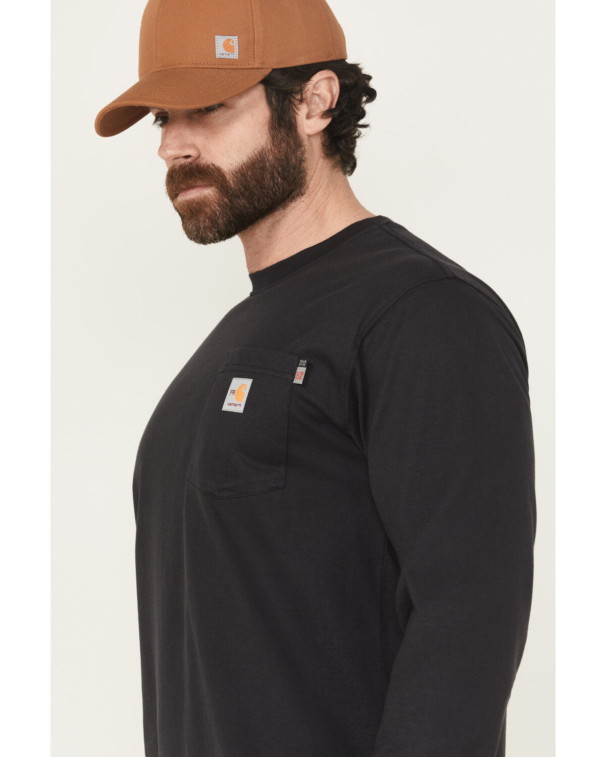 Carhartt Men's FR Force&reg; Camo Bandana Loose Fit Lightweight Long Sleeve Graphic T-Shirt