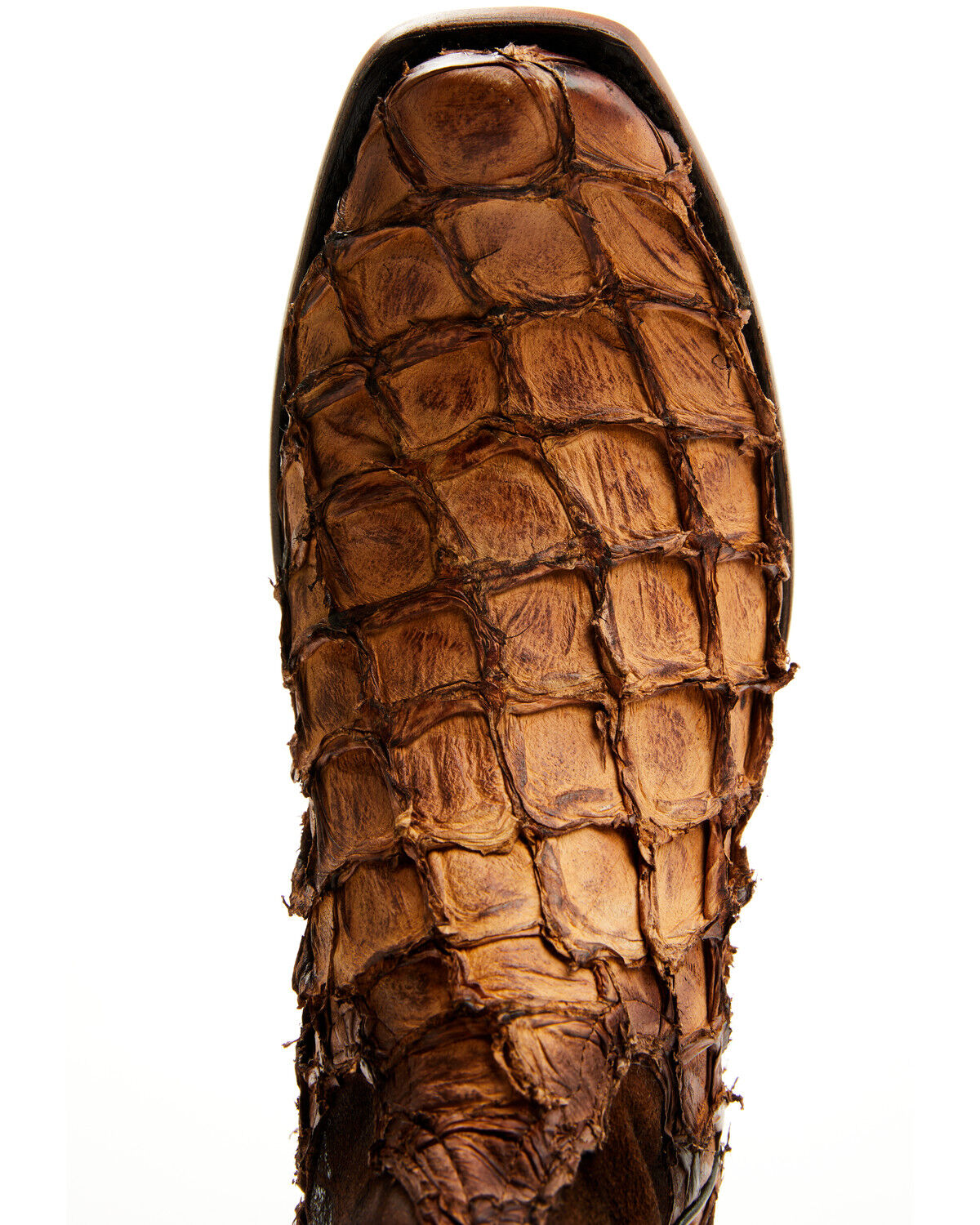 Corral Men's Exotic Pirarucu Western Ankle Boots - Snip Toe