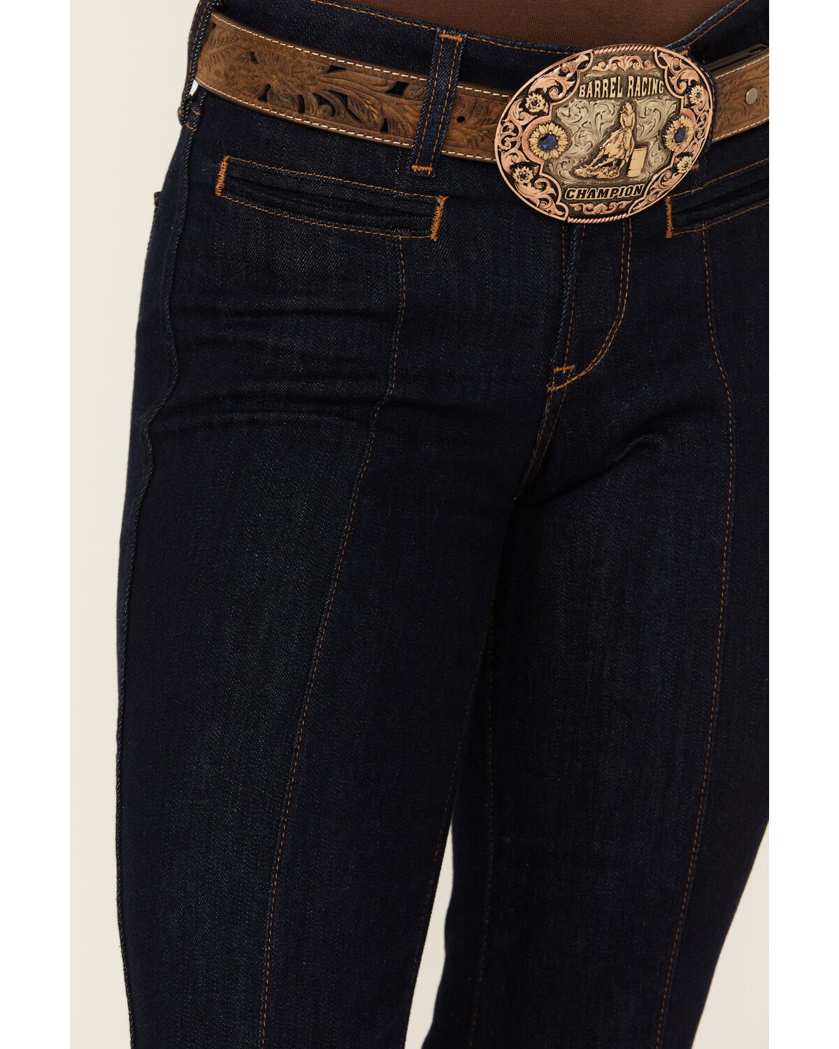 Ariat Women's Lennon Dark Wash Perfect Rise Slim Trouser Stretch Denim Jeans