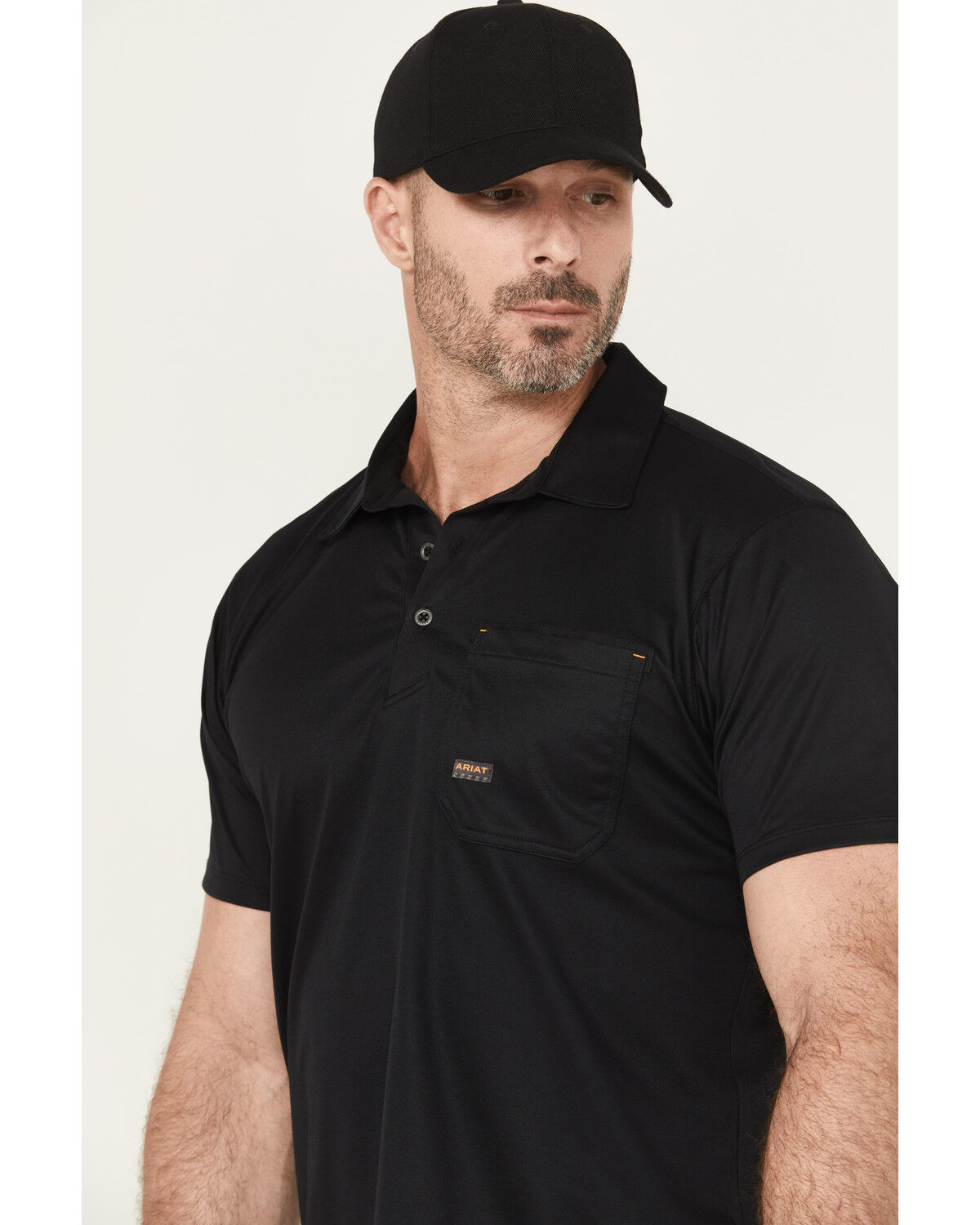 Ariat Men's Rebar Foreman Short Sleeve Polo Shirt