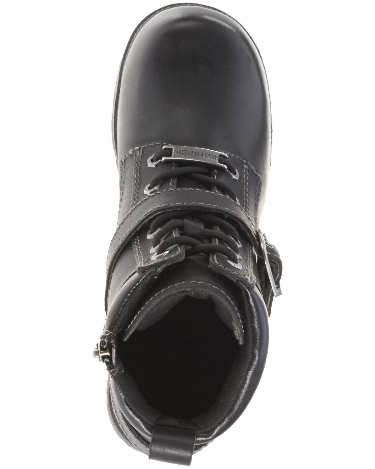 Harley Davidson Women's Tegan Lace Moto Boots - Round Toe