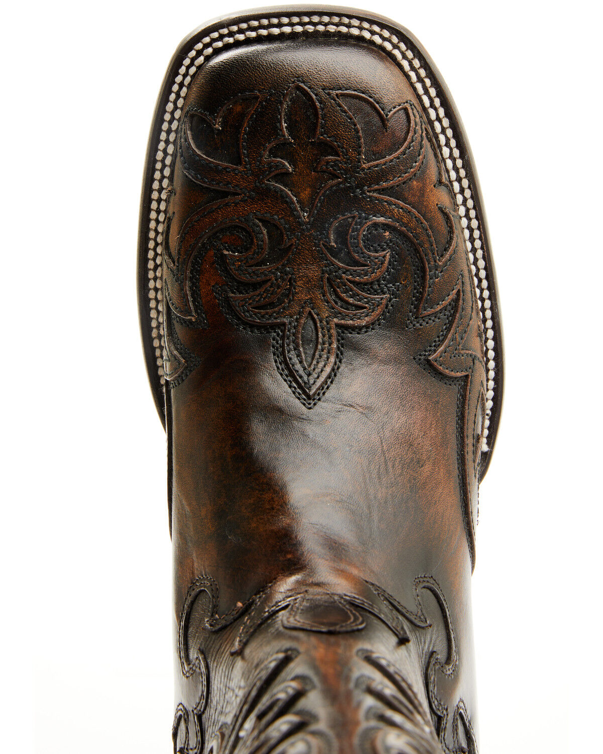 Corral Men's Overlay Embroidered Western Boots - Broad Square Toe