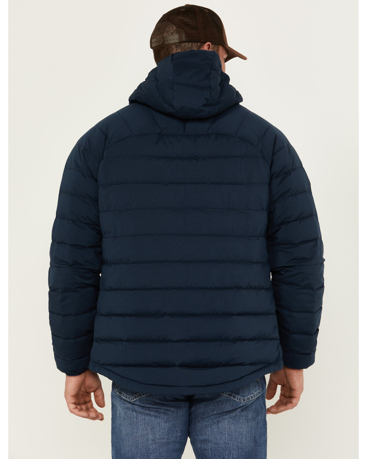 Brothers and Sons Men's Down Hooded Jacket