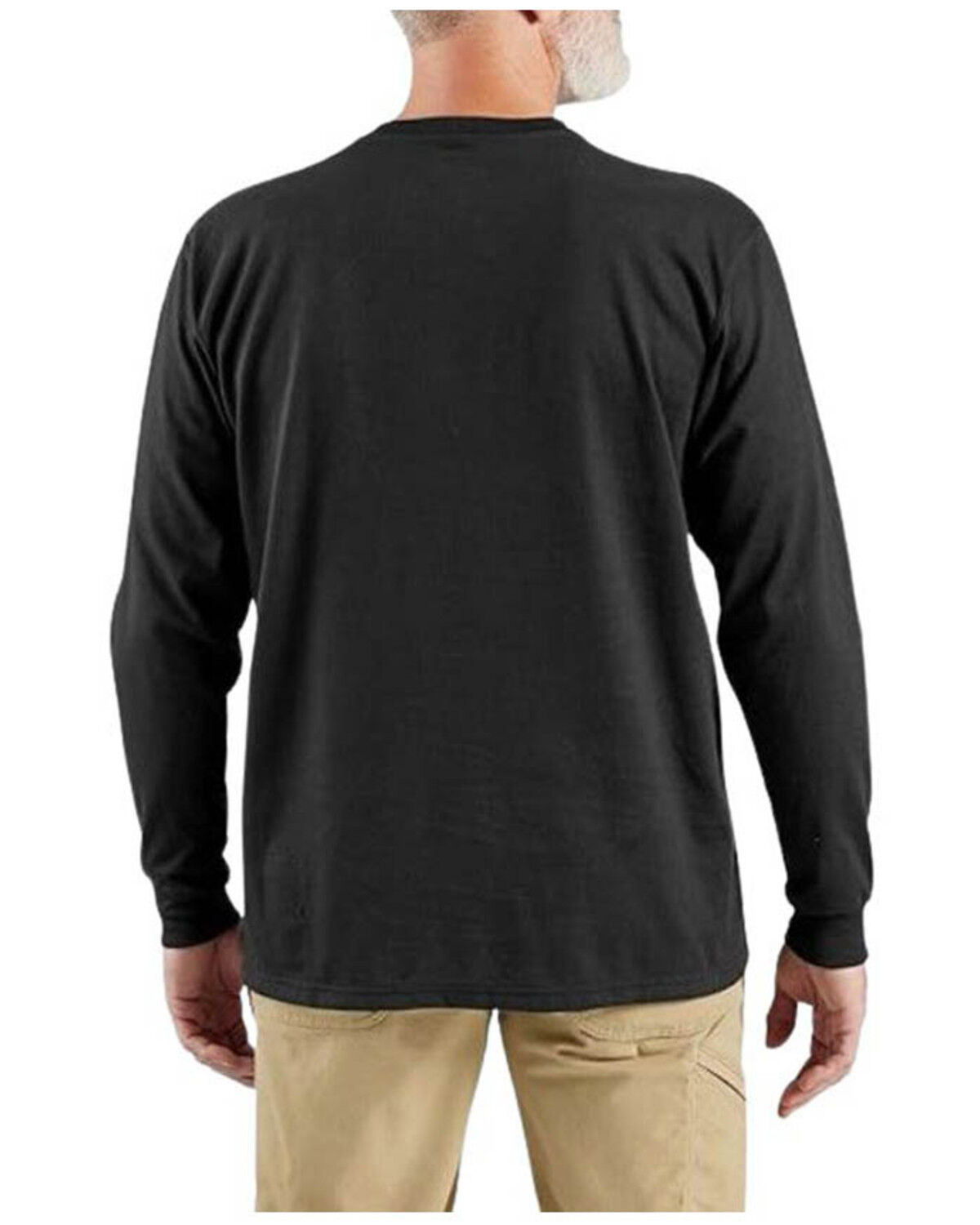 Carhartt Men's FR Force® Loose Fit Midweight Long Sleeve Pocket Work T-Shirt - Tall