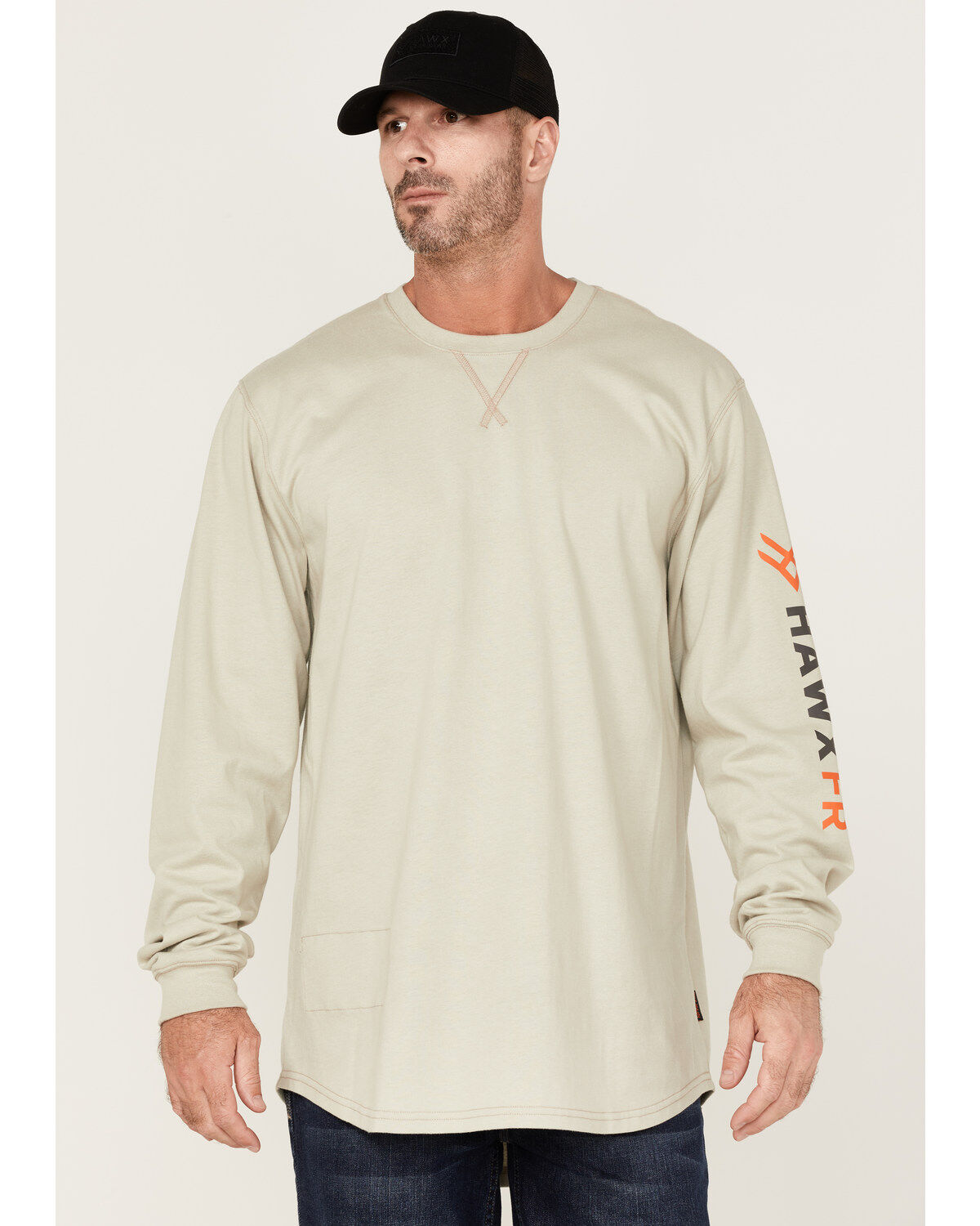 Hawx Men's FR Logo Long Sleeve T-Shirt