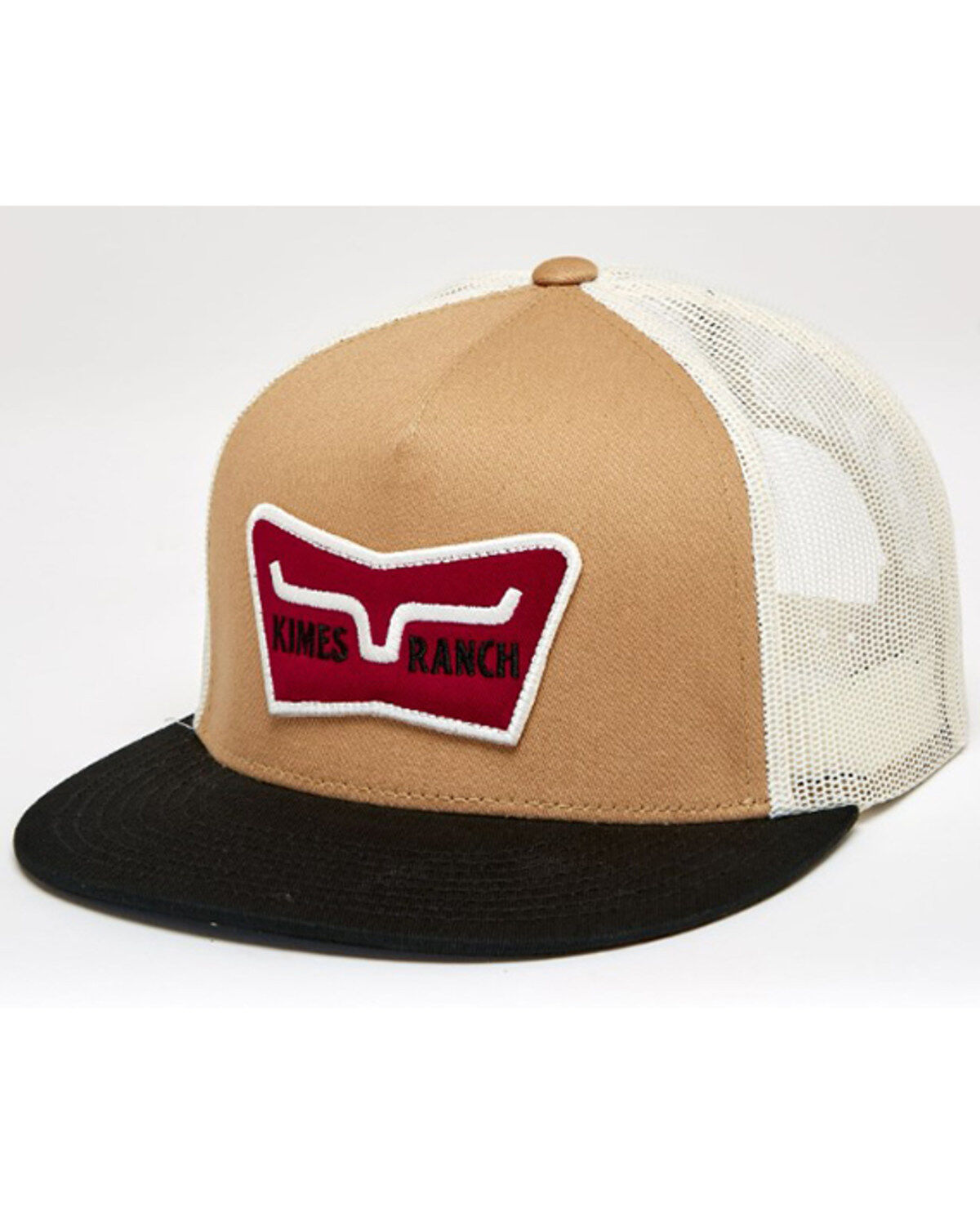 Kimes Ranch Men's Panoramic Logo Patch Work Wear Mesh Back Trucker Cap