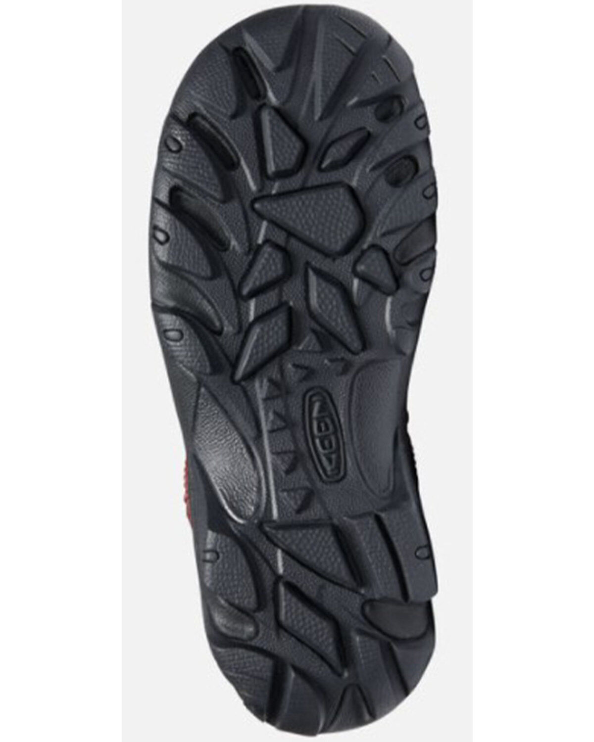 Keen Women's Tibetan Red & Black Pyrenees Waterproof Lace-Up Hiking Boot