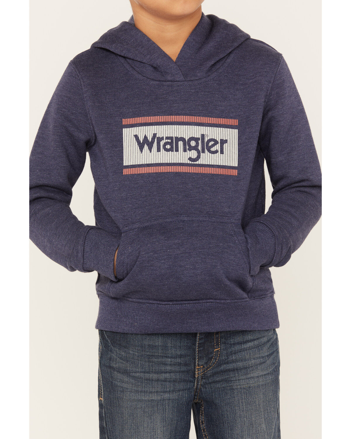 Wrangler Boys' Graphic Hooded Sweatshirt