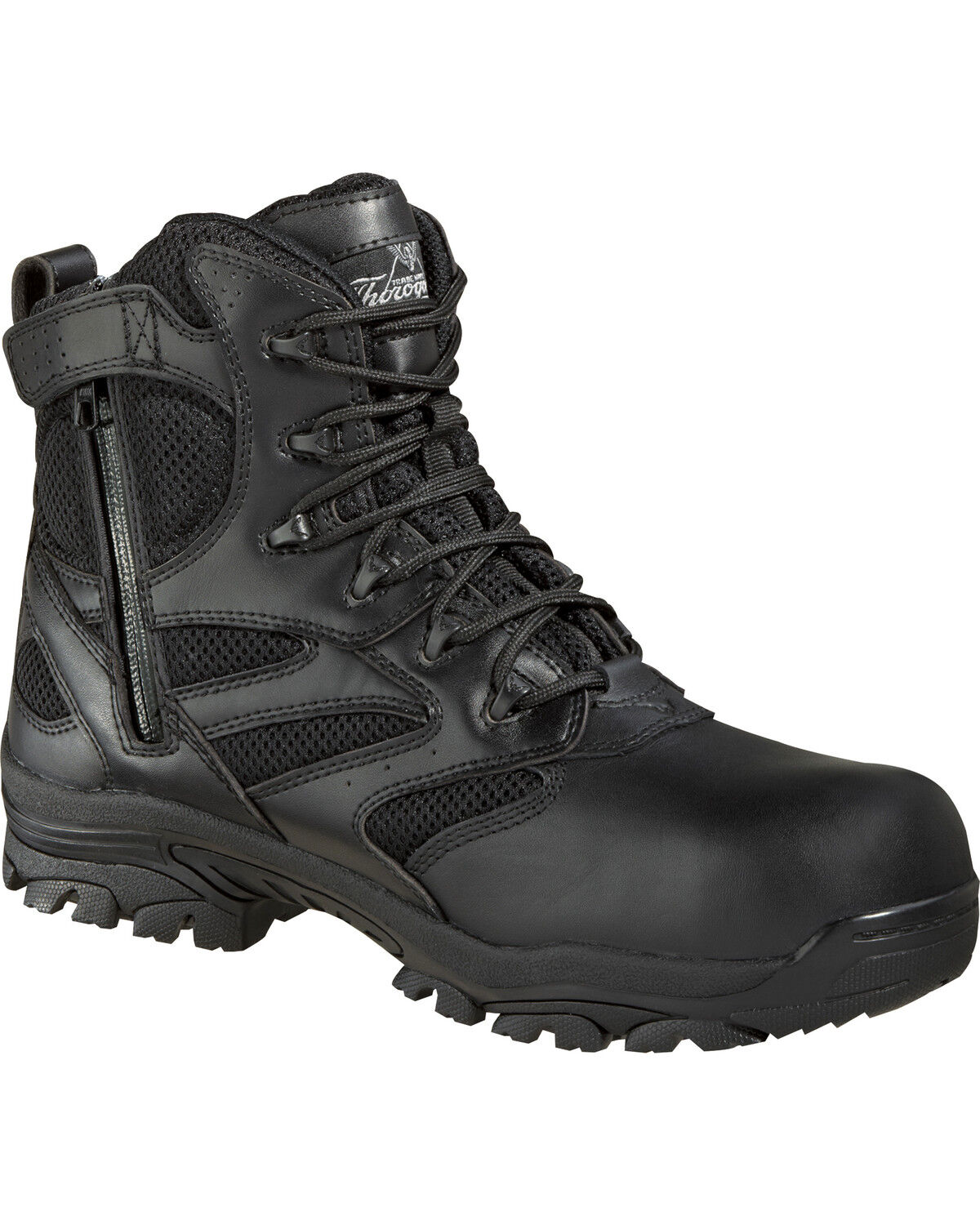 Thorogood Men's Deuce 6" Waterproof Side Zip Work Boots - Composite Toe