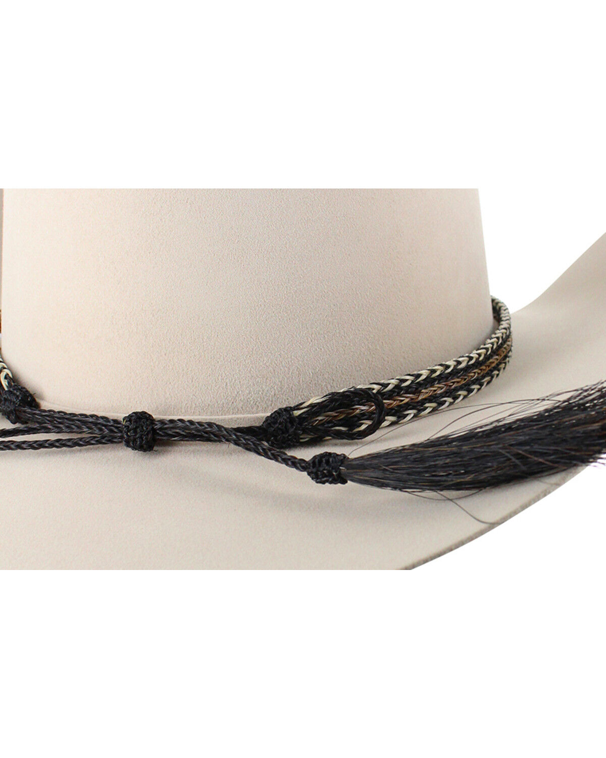 Colorado Horsehair Single Tassel Hat Band