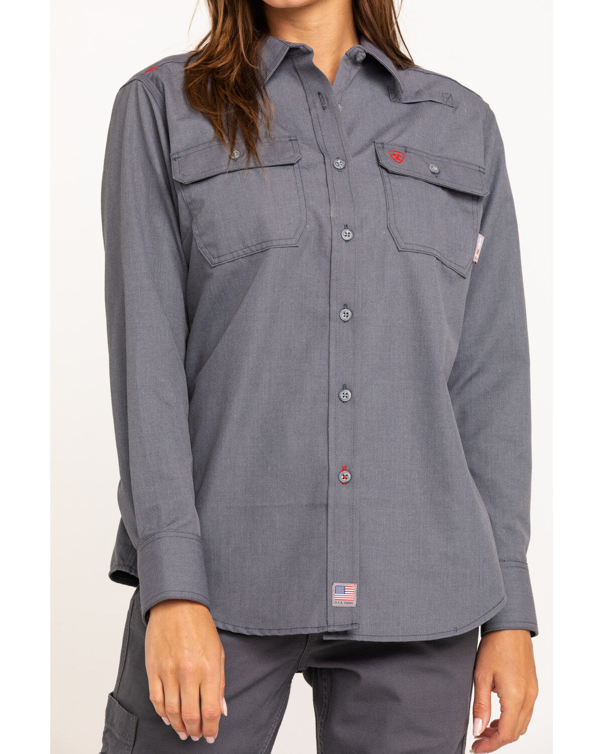 Ariat Women's FR Featherlight Long Sleeve Work Shirt