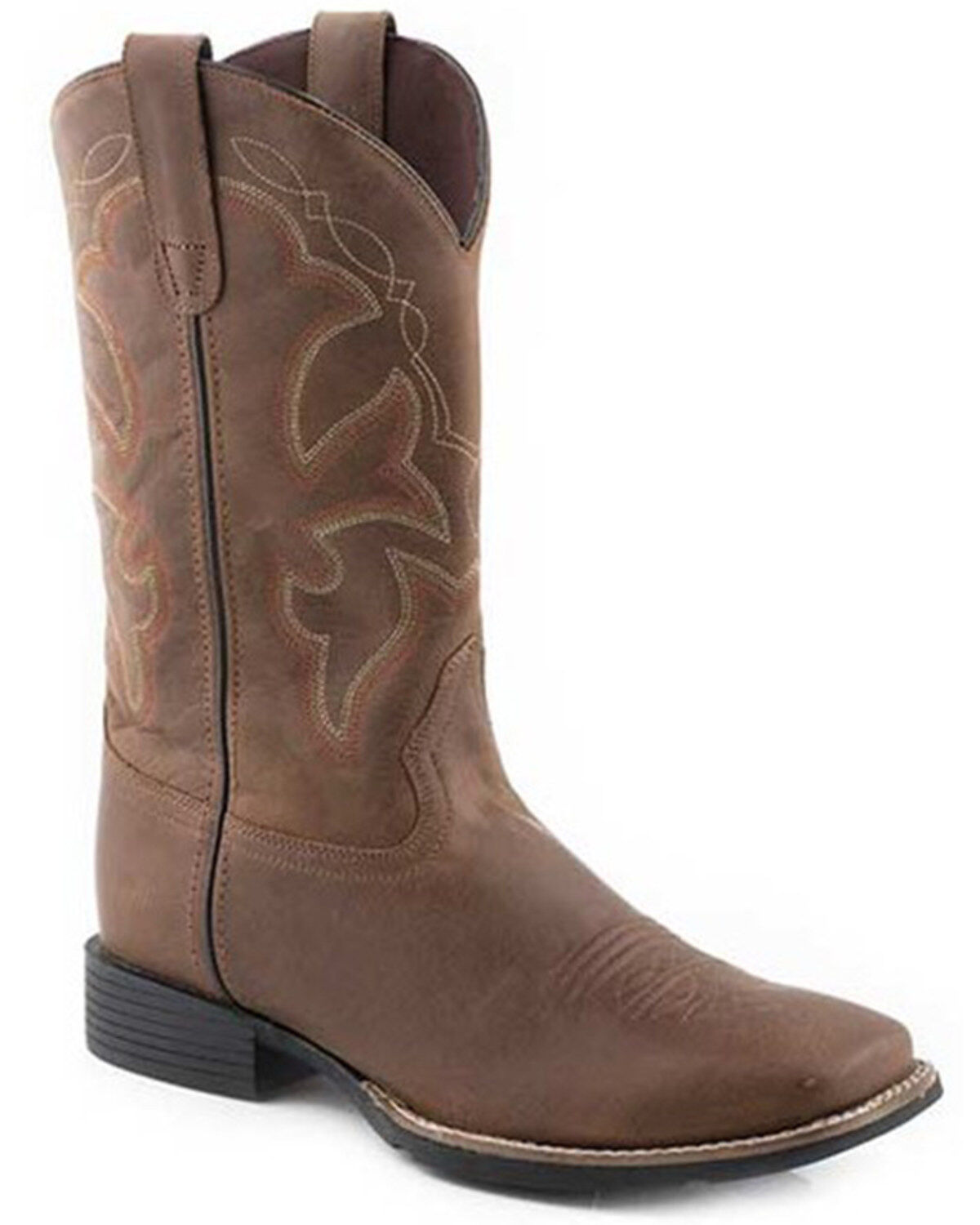 Roper Men's Monterey Vintage Vamp Performance Western Boots - Square Toe
