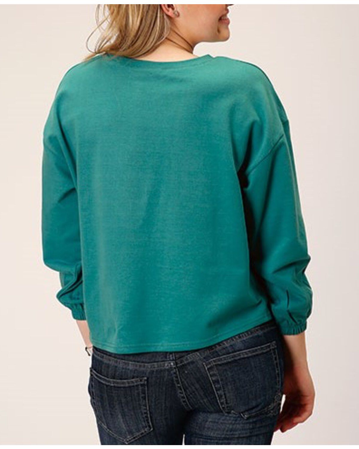 Roper Women's Micro French Terry Sweatshirt