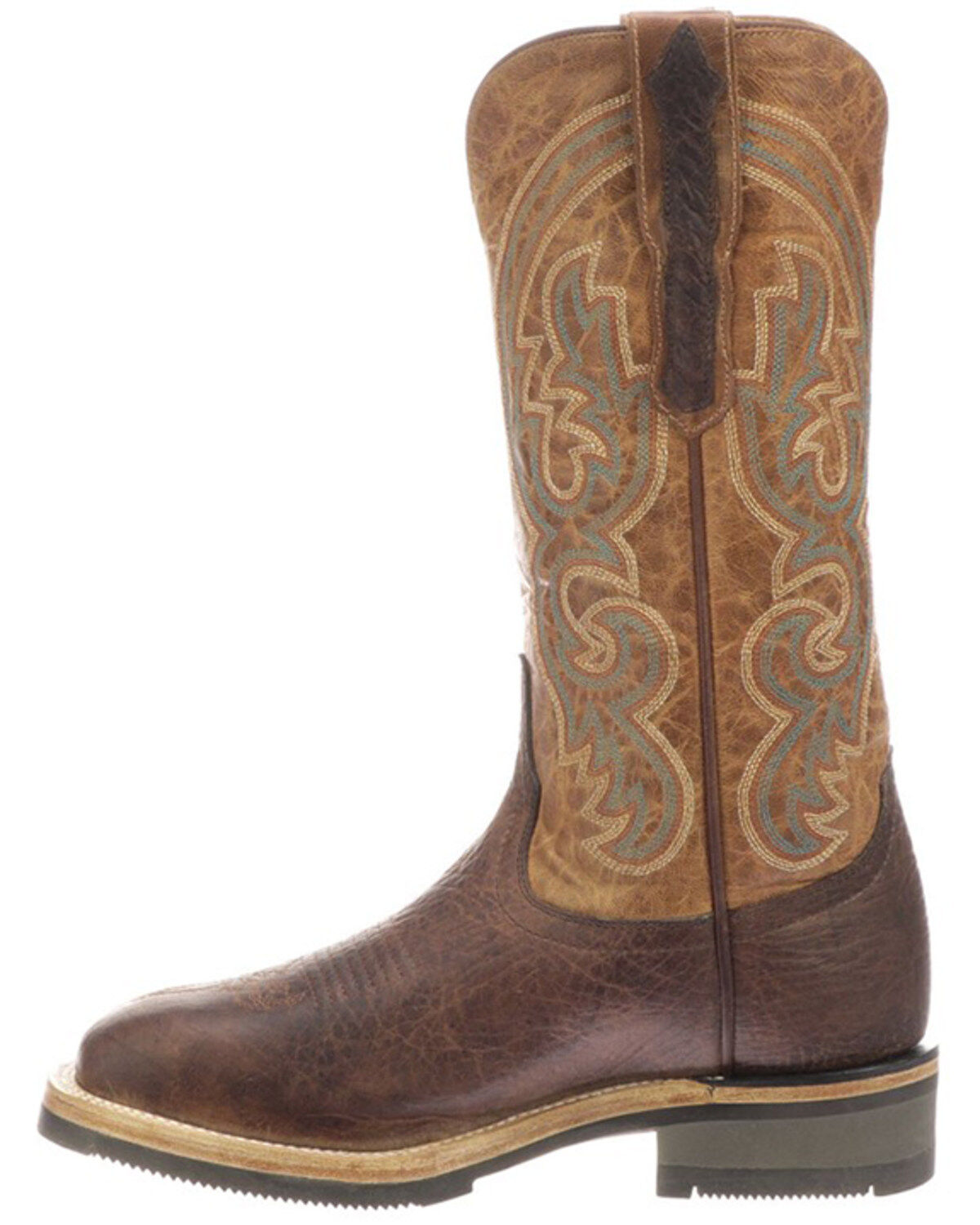 Lucchese Women's Ruth Cowhide Leather Western Boot - Square Toe