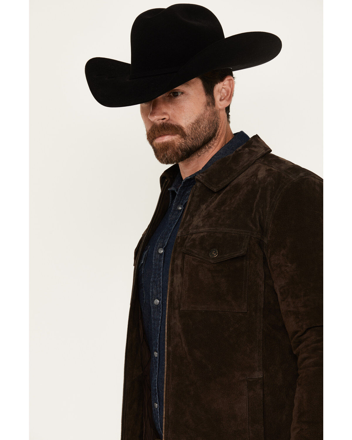 Cody James Men's Suede Hermitage Cromwell 2.0 Jacket