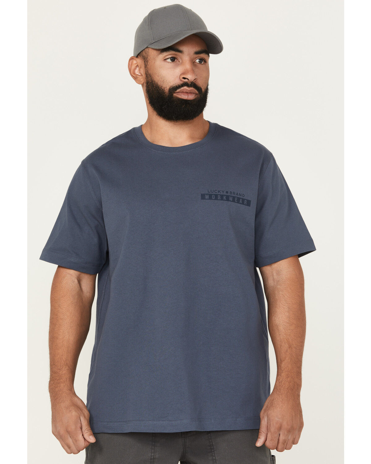 Lucky Brand Workwear Men's Core Logo Short Sleeve T-Shirt