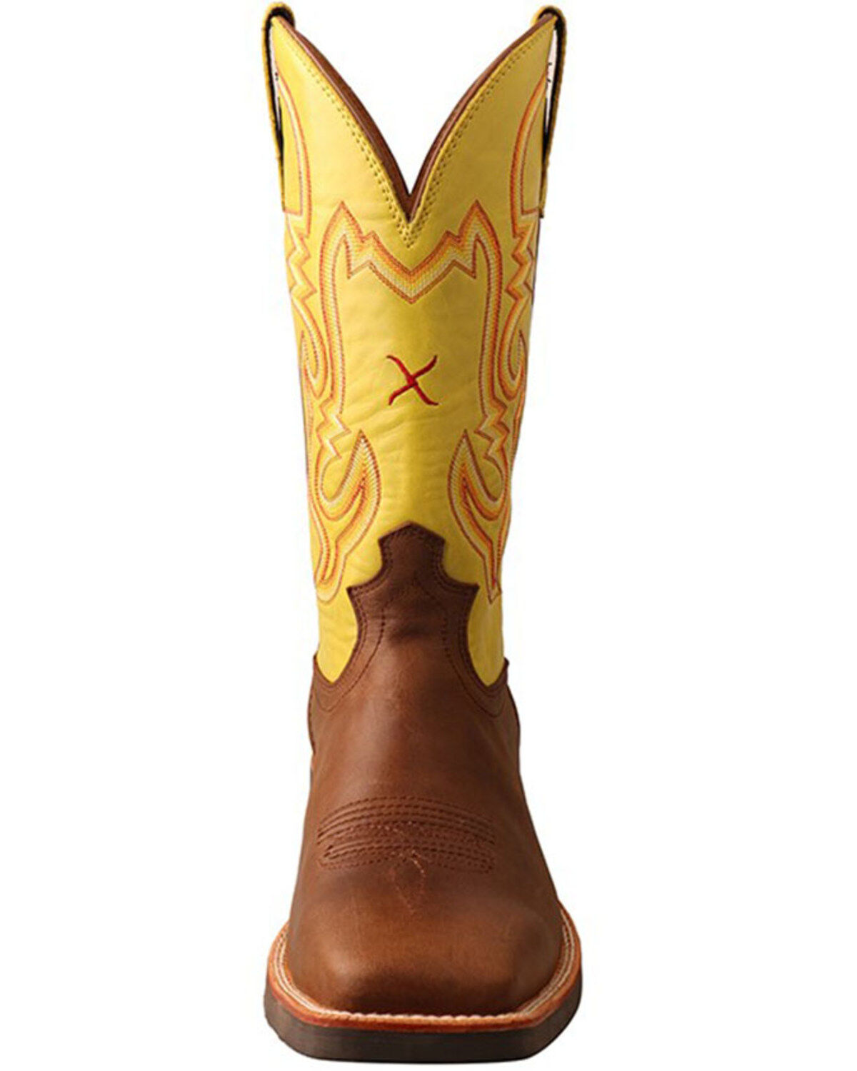 Twisted X Men's Ruff Stock Western Boots - Broad Square Toe