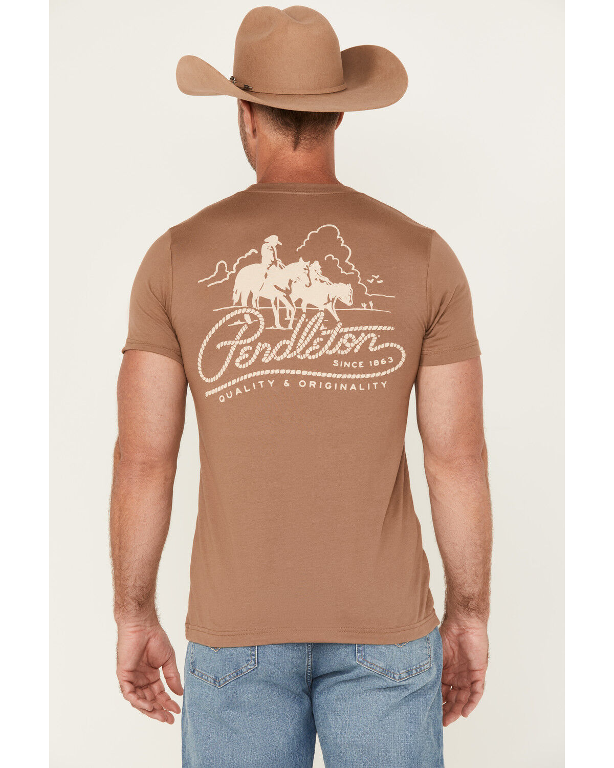 Pendleton Men's Boot Barn Exclusive Lasso Short Sleeve Graphic T-Shirt