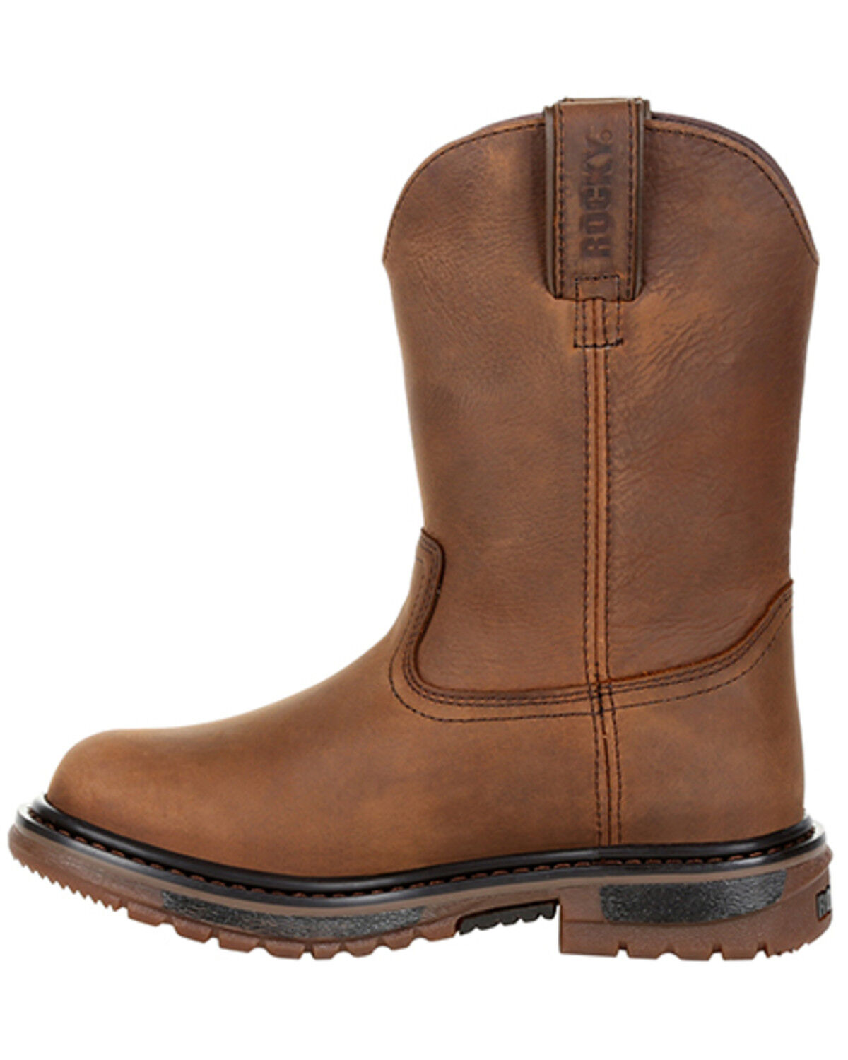 Rocky Little Boys' Original Ride FLX Waterproof Western Boots - Round Toe