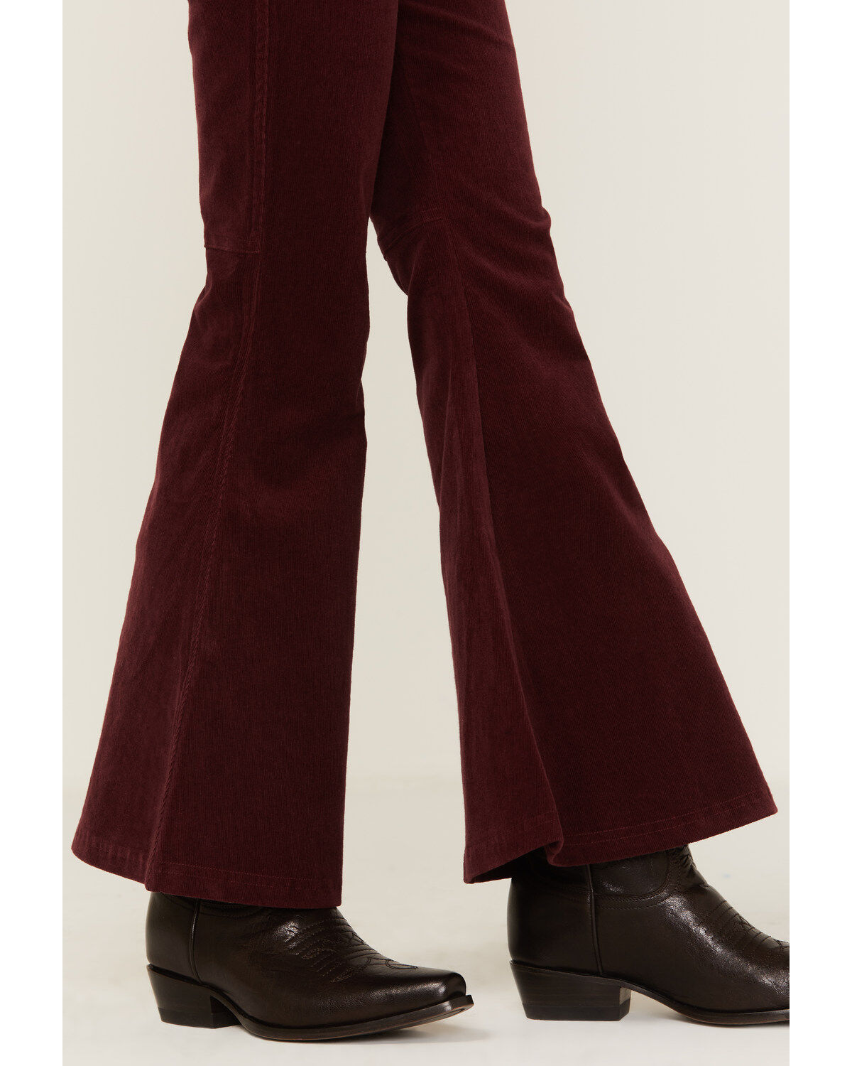 Chrysanthemum Little Girls' Corduroy Pull On Bell Bottom Pants