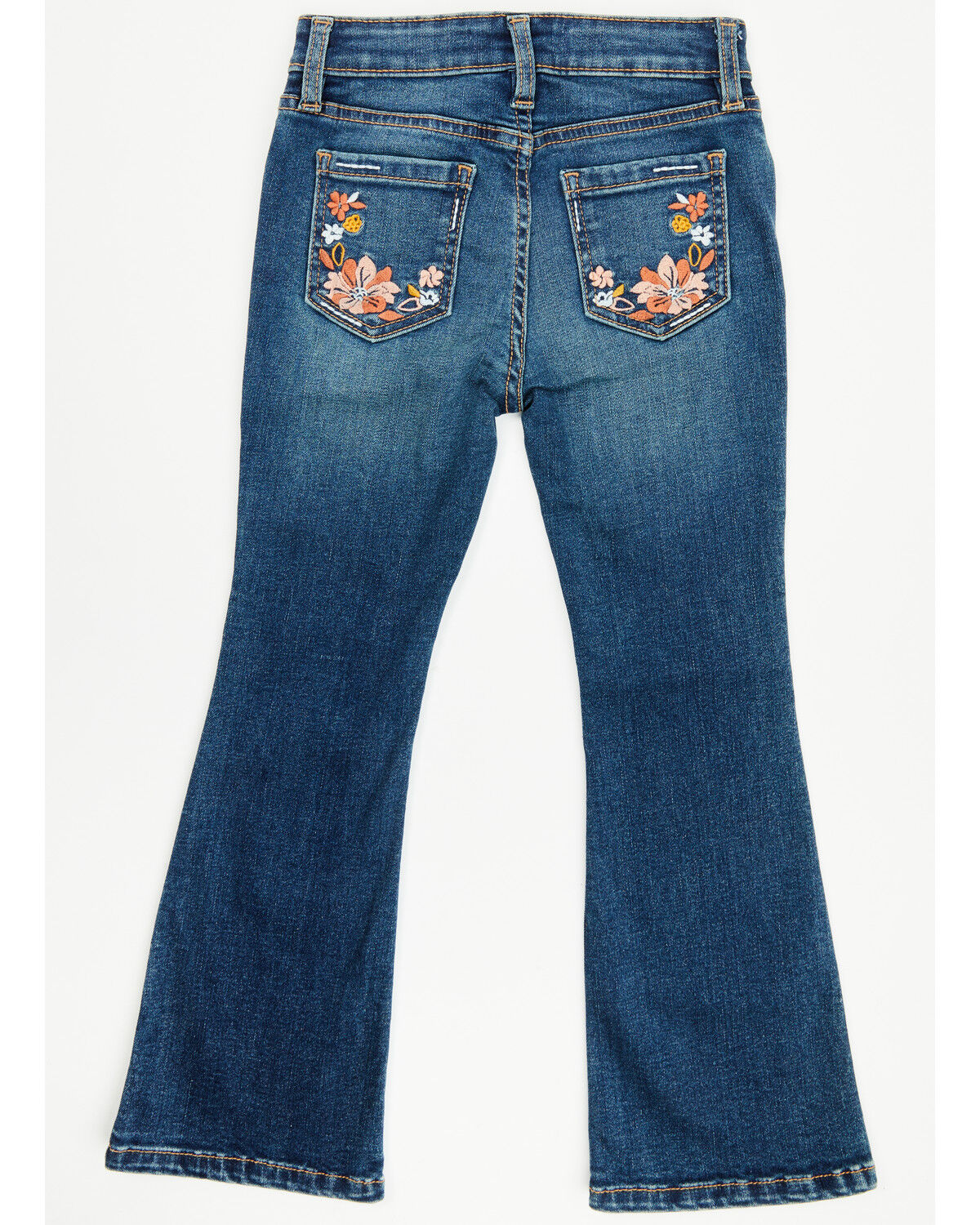 Shyanne Toddler Girls' Shayla Dark Wash Bootcut Stretch Denim Riding Jeans