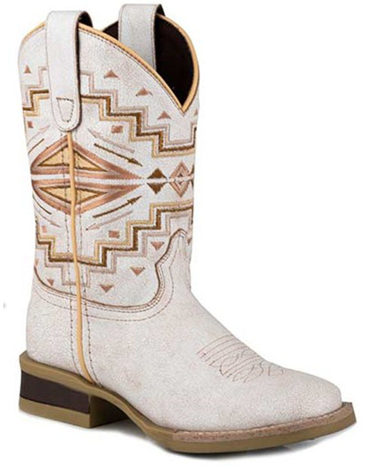 Roper Little Boys' Monterey Southwestern Western Boots - Square Toe