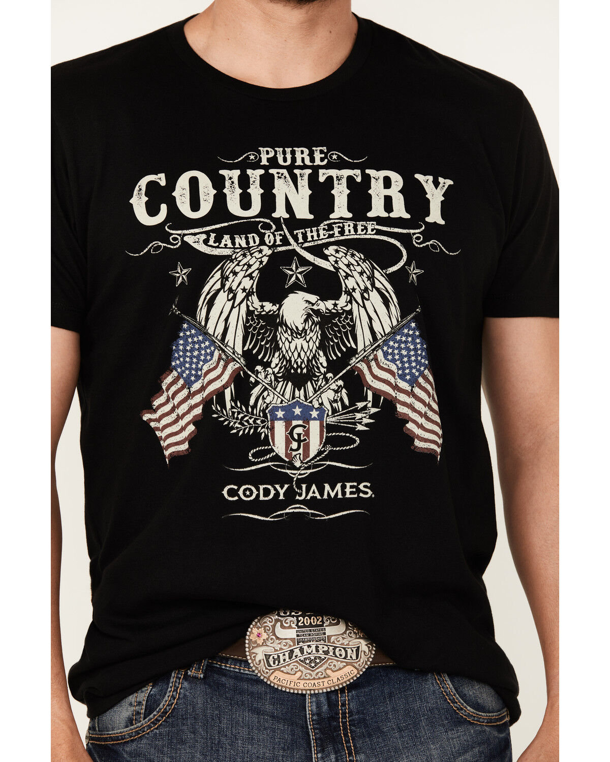 Cody James Men's Pure Country Short Sleeve Graphic T-Shirt