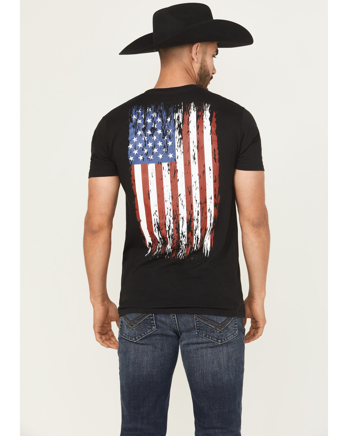 Howitzer Men's Americana Short Sleeve Graphic Muscle T-Shirt