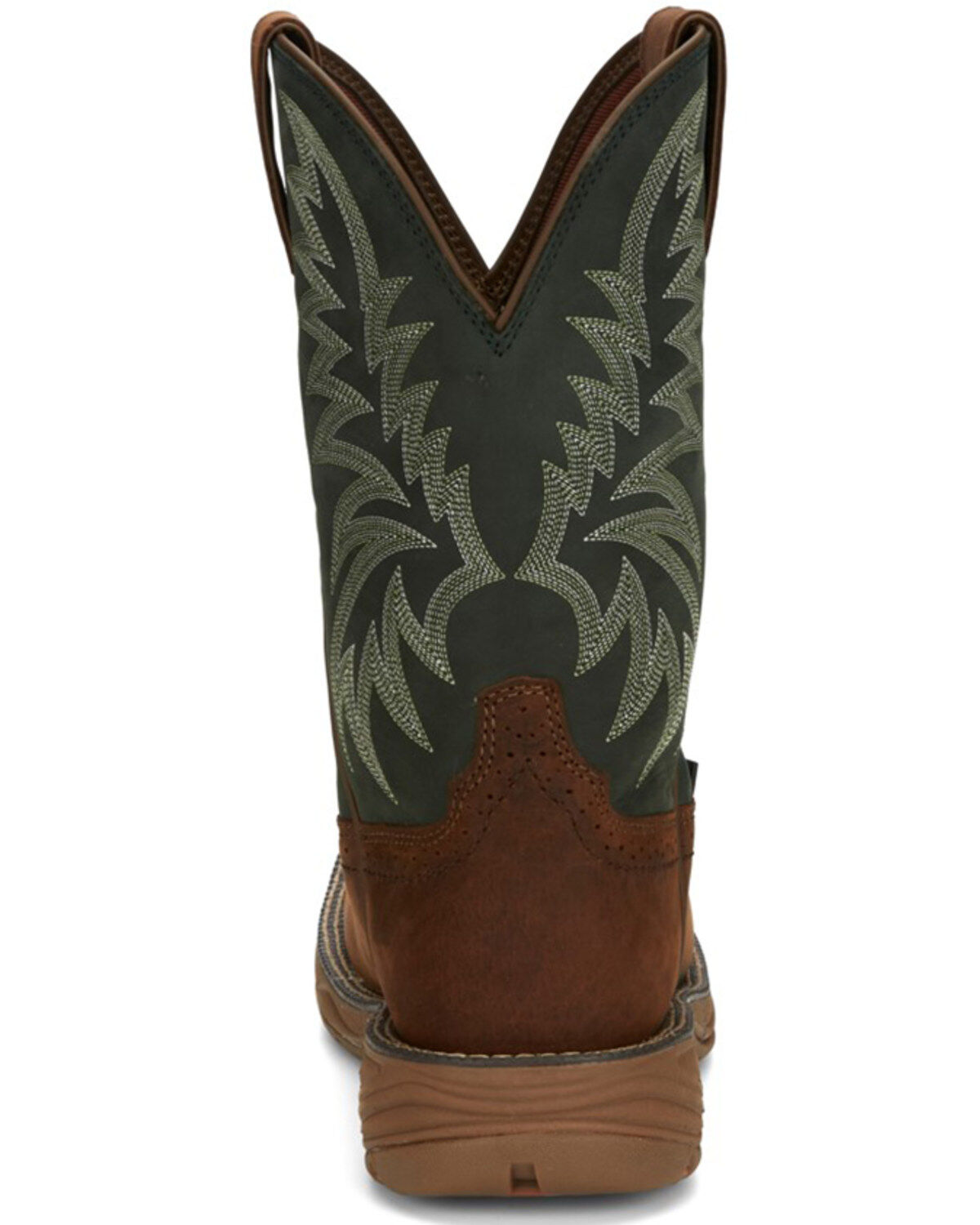 Justin Men's Rush Short Base Performance Western Boots - Broad Square Toe