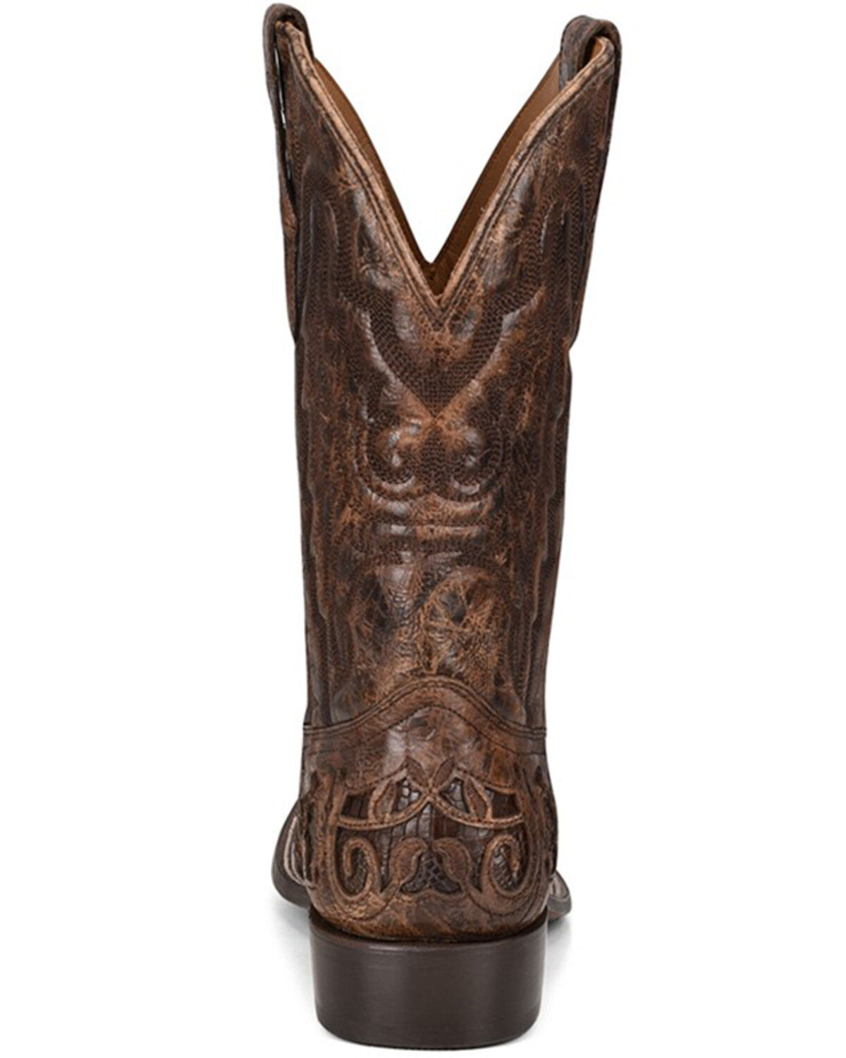 Corral Men's Exotic Alligator Inlay Western Boots - Broad Square Toe