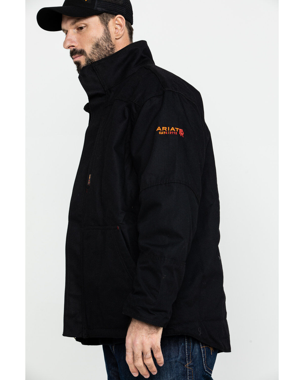 Ariat Men's Black FR Workhorse Work Jacket