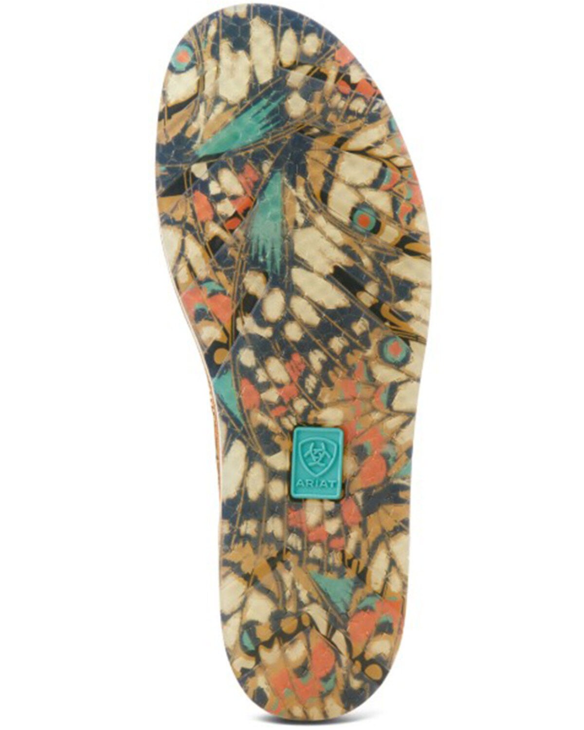 Ariat Women's Floral Embossed Cruiser Casual Shoes - Moc Toe