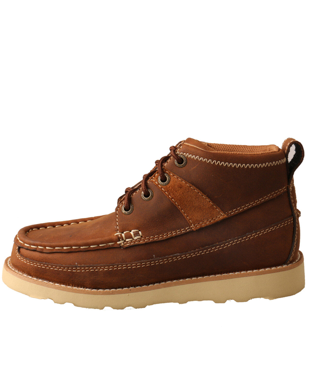 Twisted X Boys' Wedge Sole Moc Boots - Soft Toe