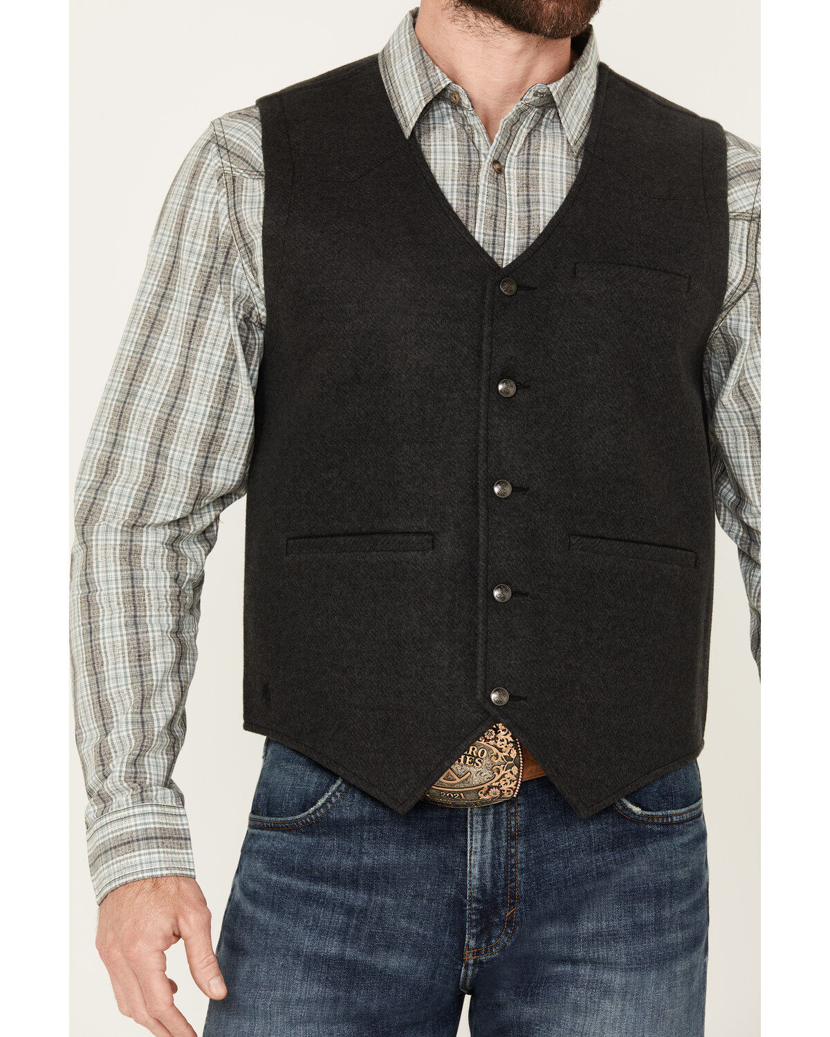 Moonshine Spirit Men's Wool Dress Vest