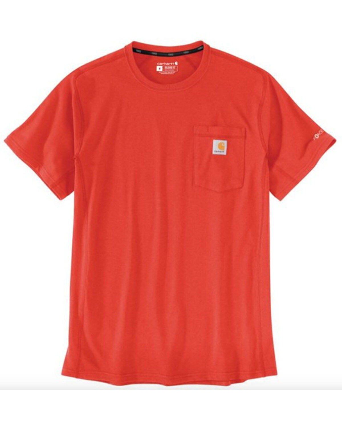 Carhartt Men's Force Relaxed Midweight Logo Pocket Work T-Shirt
