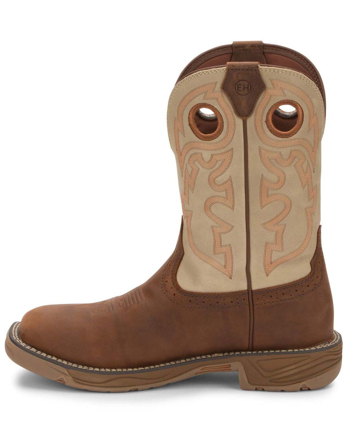 Justin Men's Stampede Rush Western Work Boots - Composite Toe
