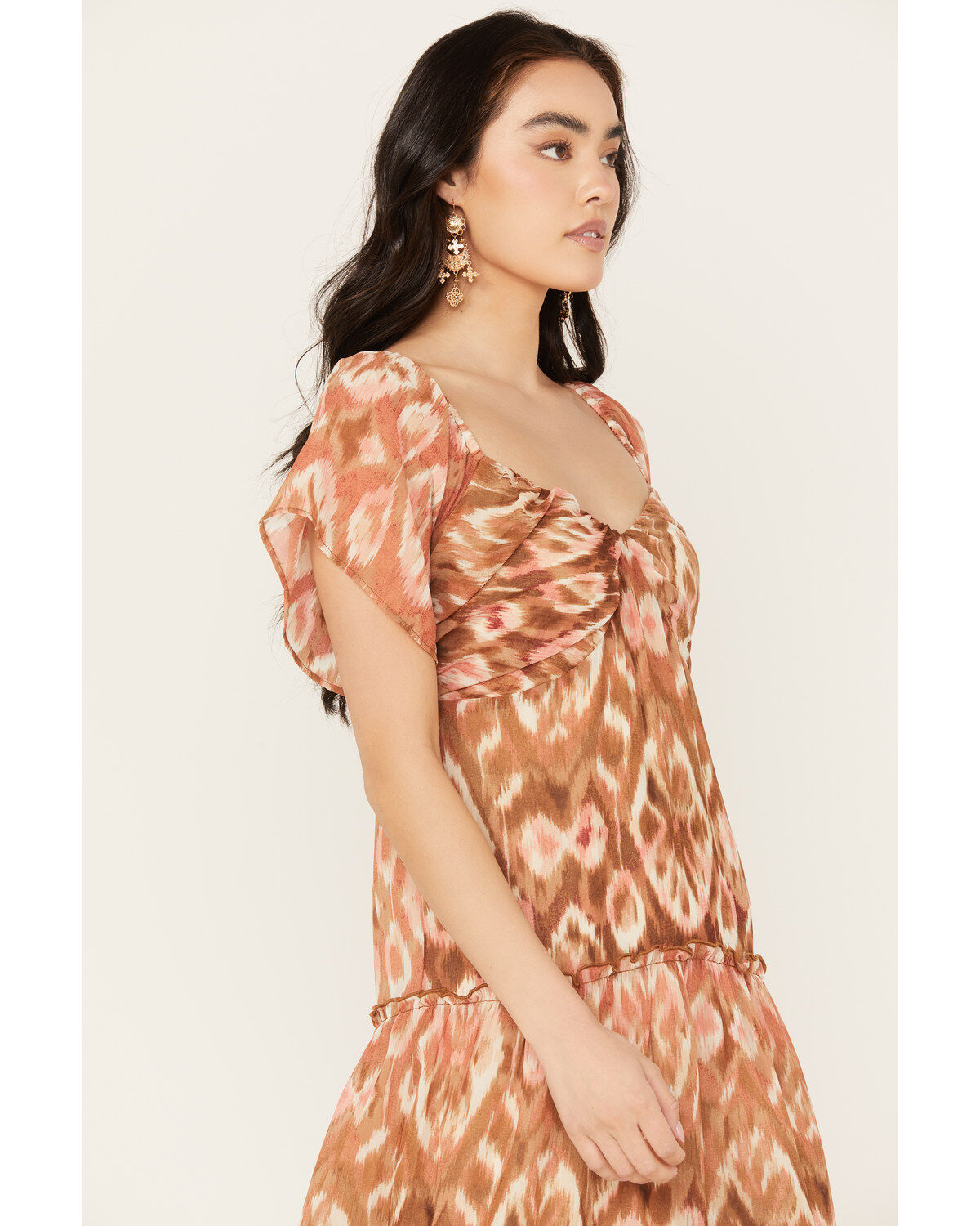 Shyanne Women's Ikat Midi Dress