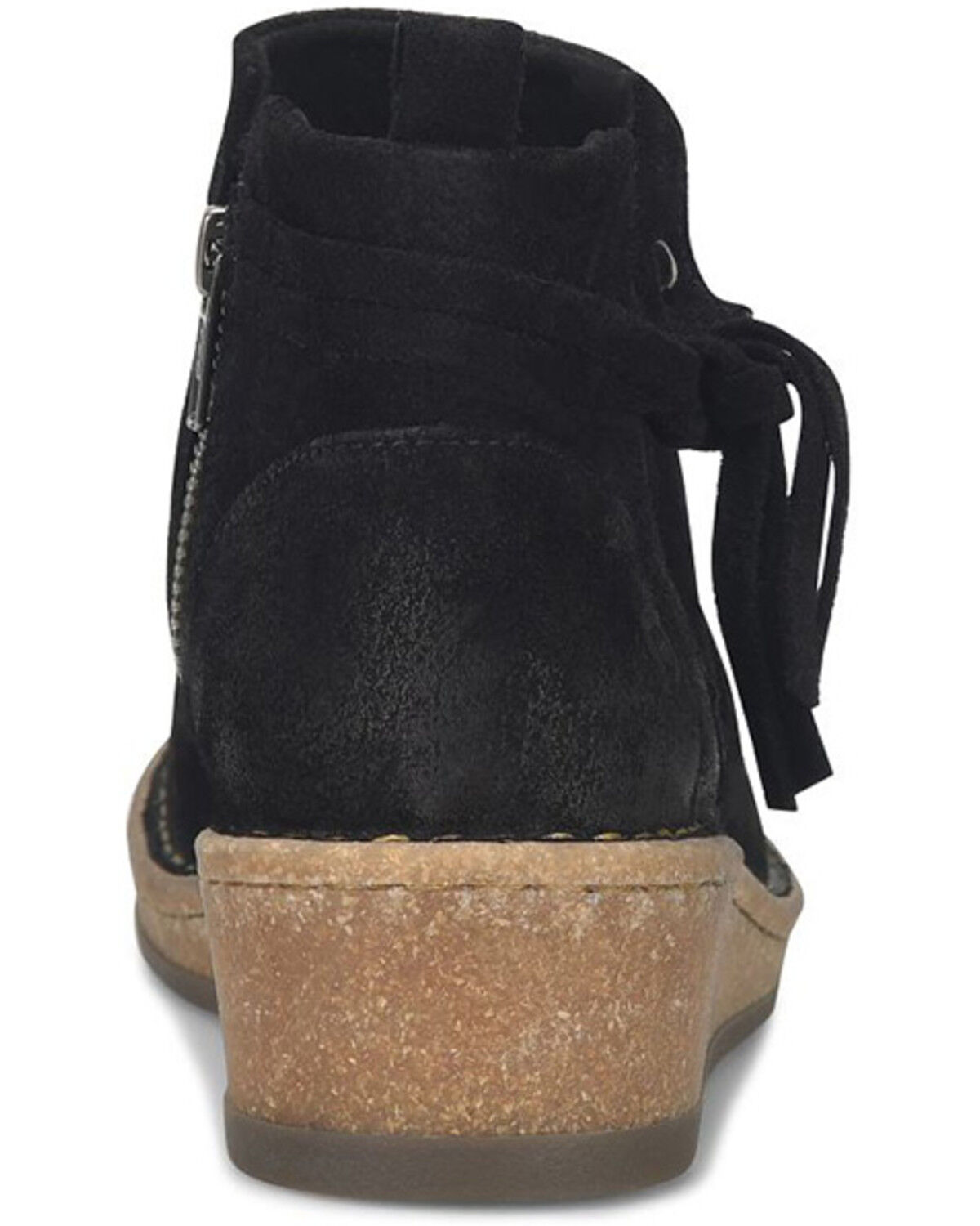 Born Women's Vaughn Tassel Fashion Booties - Round Toe