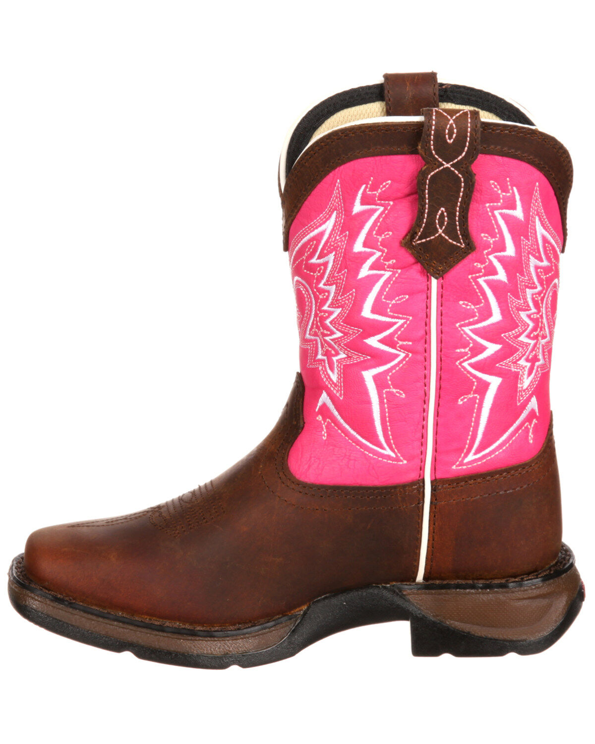 Durango Girls' Let Love Fly Western Boots - Square Toe