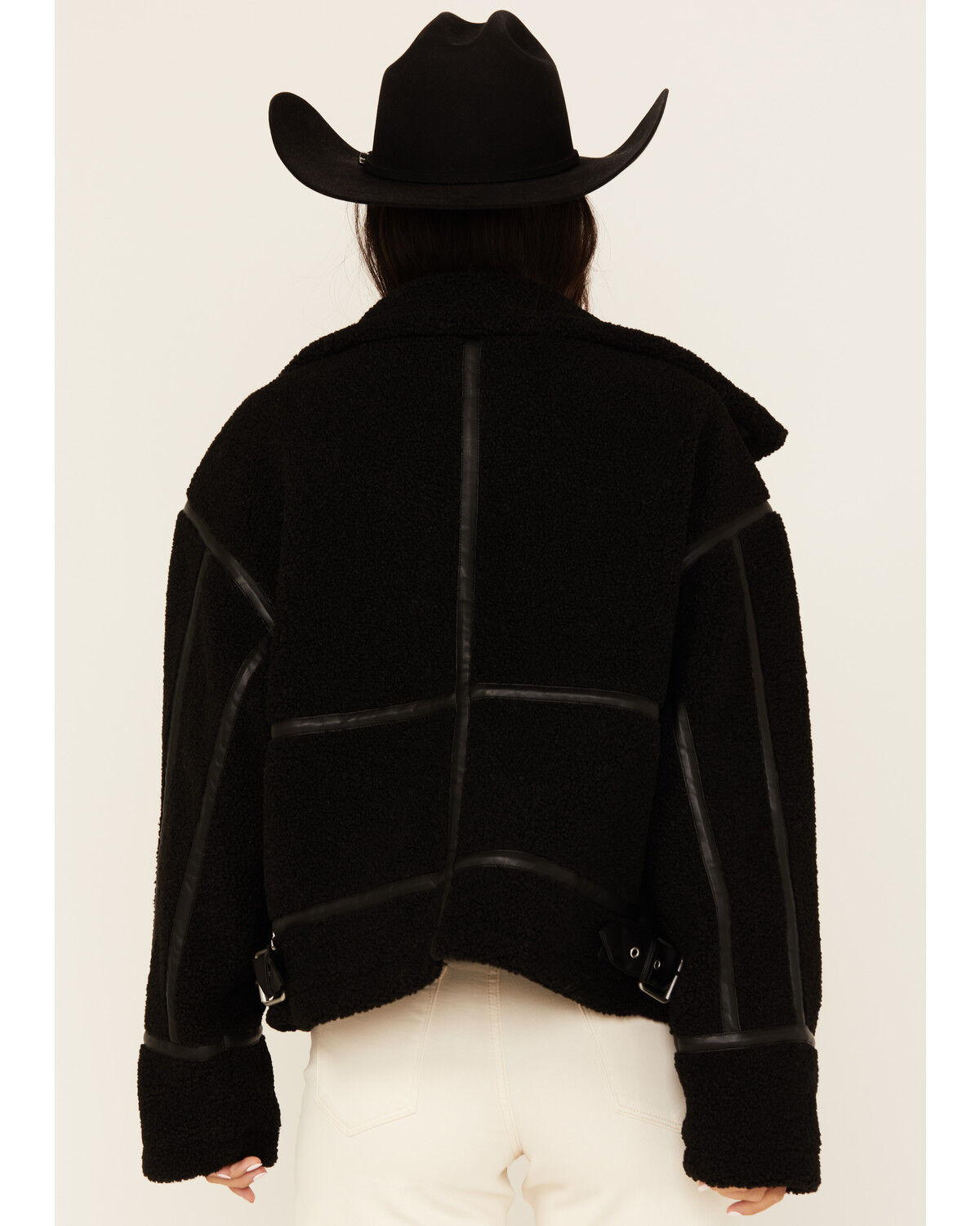 Revel Women's Sherpa Trim Moto Jacket