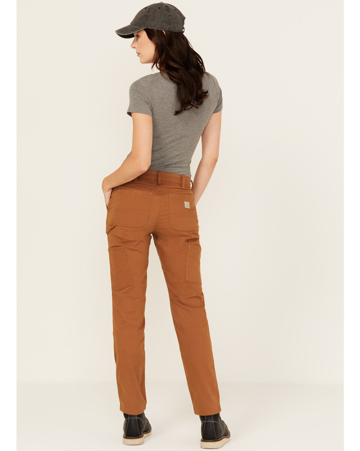 Carhartt Women's Rugged FleX™ Double-Knee Relaxed Fit Canvas Work Pants