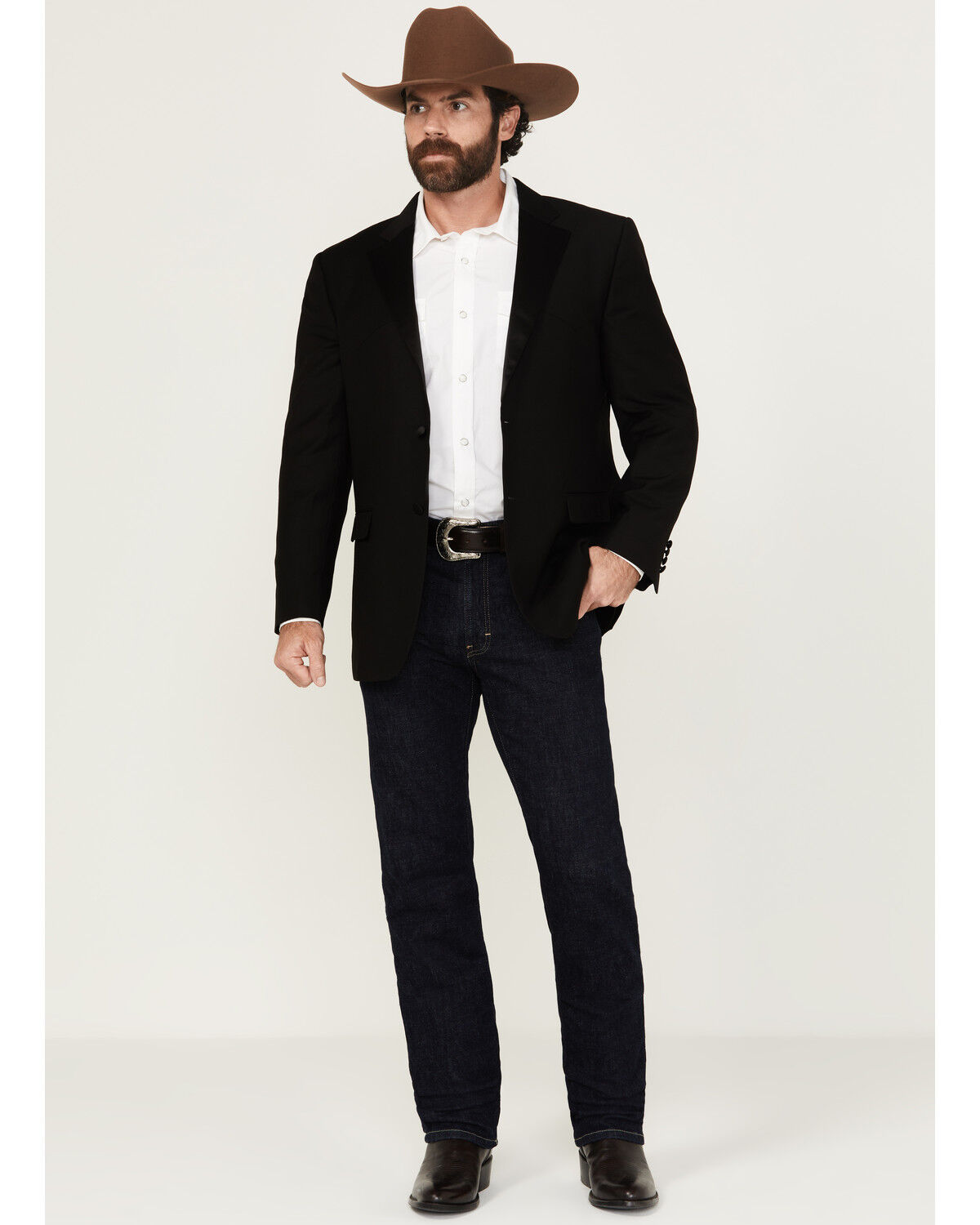 Cody James Black 1978® Men's Smooth Leather Belt