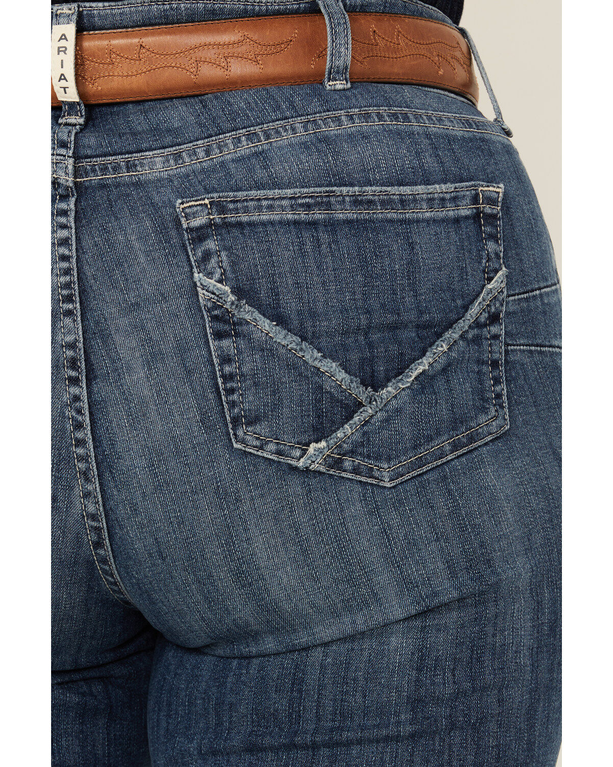 Ariat Women's Malaysia Dark Wash Perfect Rise Annie Stretch Bootcut Jeans - Plus