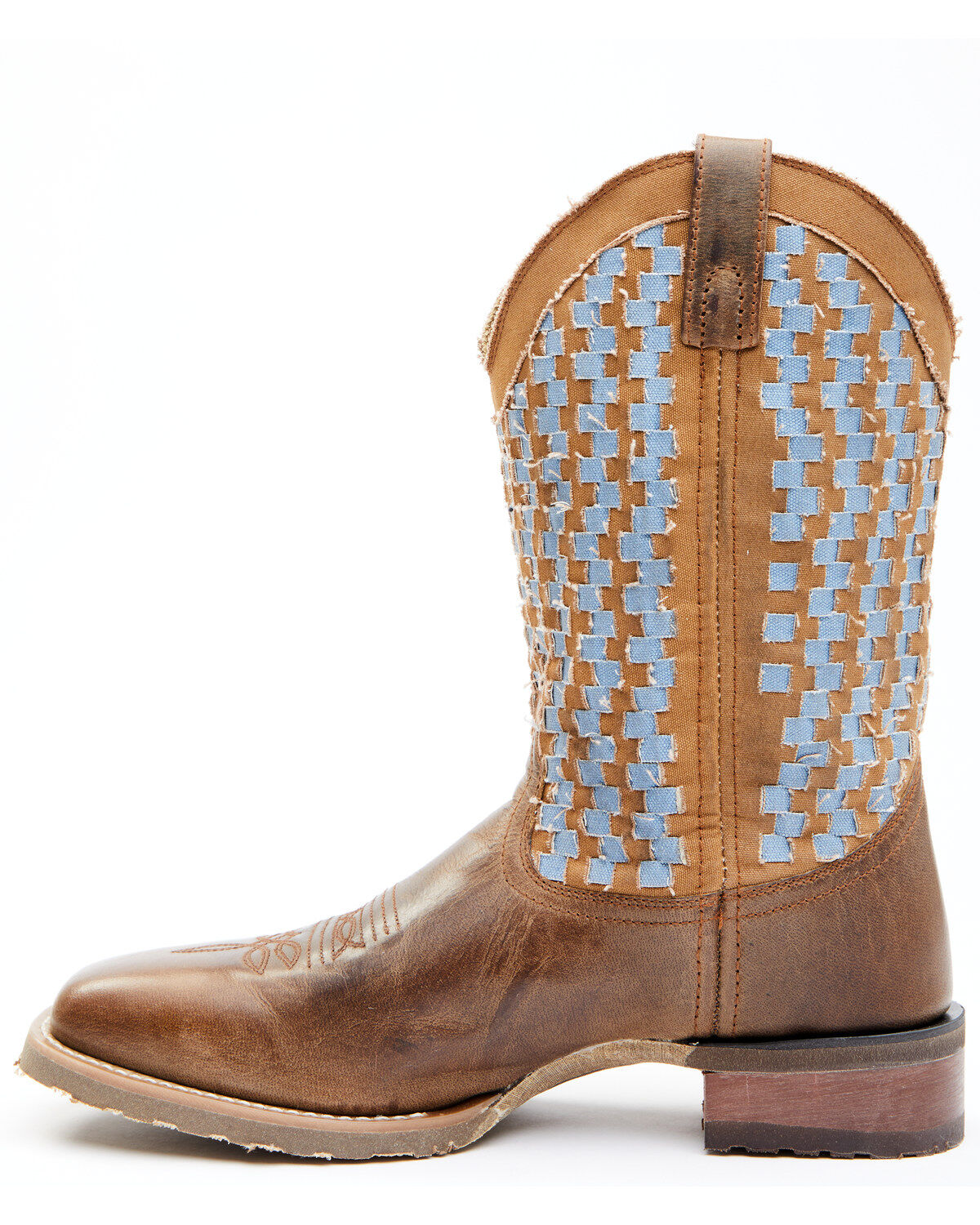 Laredo Men's Ned Woven Western Boots - Broad Square Toe