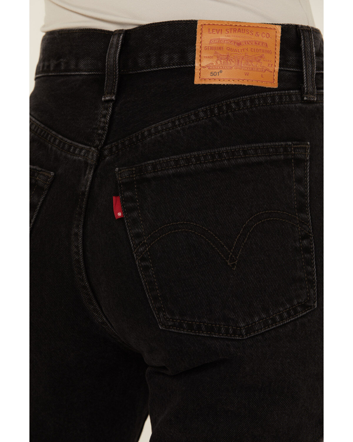 Levi's Premium Women's 501® Original Off To The Ranch High Rise Chap Jeans