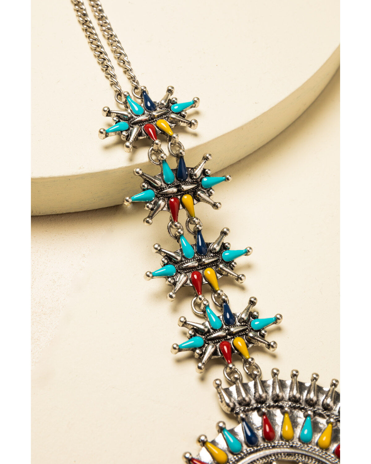 Shyanne Women's Summer Nights Firework Squash Blossom Necklace